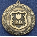 1.5" Stock Cast Medallion (Police Department)